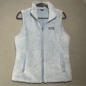 Patagonia Blue Fleece Full Zip Vest Size L